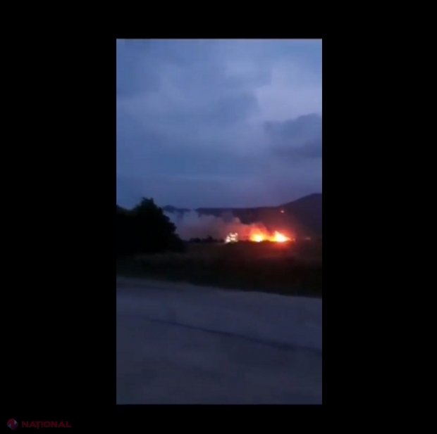 Incendiu la o bază militară din Crimeea: 2 000 de oameni evacuaţi 