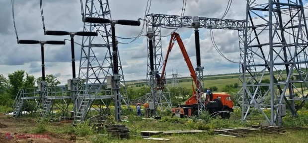 Prima etapă a lucrărilor de reconstrucție a Stației Electrice Vulcănești a fost finalizată, anunță „Moldelectrica”