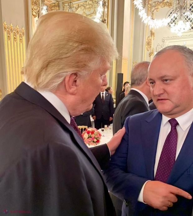 Prorusul Dodon a găsit în arhivă o poză cu Donald Trump și i-a cerut noului președinte al SUA „să condamne abuzurile și dictatura PAS”. Socialistul speră că va ajunge și el PREȘEDINTE: „Politica e plină de surprize, roata istoriei se învârtește...”