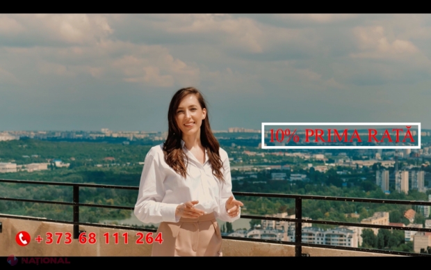 VIDEO // Metodă nouă de achitare pentru achiziționarea apartamentelor în Complexul locativ „Deleanu” - 10 % prima rată