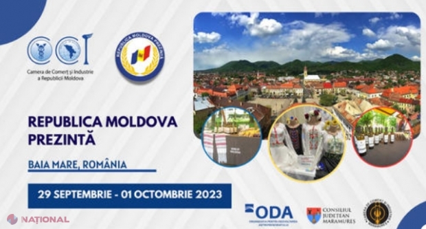 Produsele din R. Moldova, expuse la Baia Mare în perioada 29 septembrie - 1 octombrie: Producătorii autohtoni, invitați să participe la expoziție