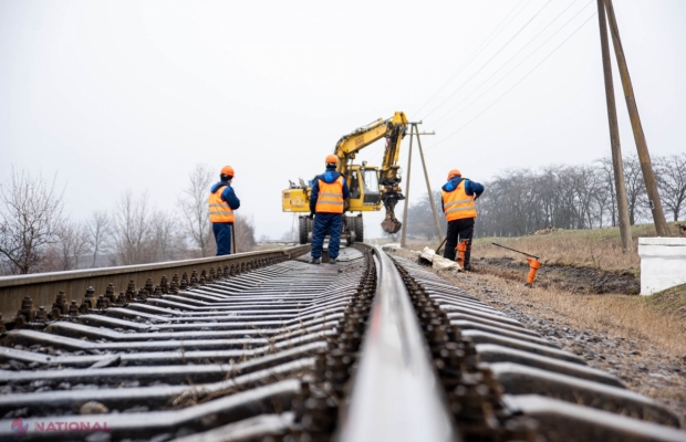 ​Coridorul feroviar NORD-SUD, cu o lungime de 446 km, urmează să fie reabilitat cu suportul BERD. Lucrările vor costa ​23 de MILIOANE de euro