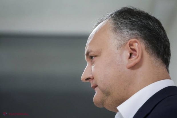 DECLARAȚIE: „Dodon, ca de obicei, MINTE”