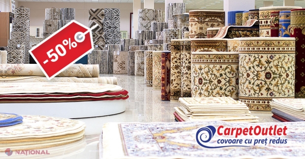 CarpetOutlet — mii de covoare la jumatate de preț!