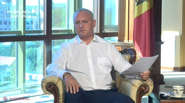 Dodon s-a DEZLĂNȚUIT la adresa Maiei Sandu, după ce lidera PAS a dat asigurări că NICIODATĂ nu-l va înainta la funcția de premier: „A mai spus că nu va face coaliție cu PSRM, dar a semnat două ACORDURI de coaliție”