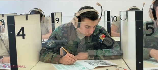 Zeci de militari ai Armatei Naționale, înmatriculați la Cursul intensiv de studiere a limbii engleze