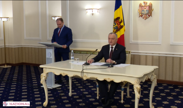 ANUNȚUL lui Igor Dodon: Va întoarce legea antipropagandă în Parlament pe 21 decembrie