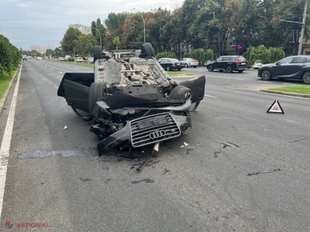 FOTO // Poliția oferă detalii despre teribilul accident produs în această dimineață pe bd. Dacia: Șoferul, un tânăr de 26 de ani din Ucraina, a tamponat mortal un bătrân care trecea strada regulamentar și a vrut să fugă de la fața locului