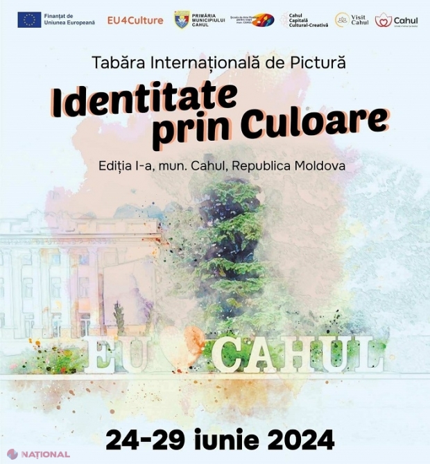 Artiști plastici din R. Moldova, România și Ucraina vor participa la o Tabără Internațională de Pictură, organizată la Cahul