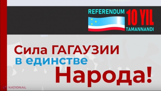 O nouă PROVOCARE în Găgăuzia? Administrația din regiune, loială lui Ilan Șor, va sărbători cu fast referendumul ILEGAL de acum zece ani, prin care găgăuzii au optat pentru propria independență și aderarea la Uninea Vamală Rusia – Belarus - Kazahstan