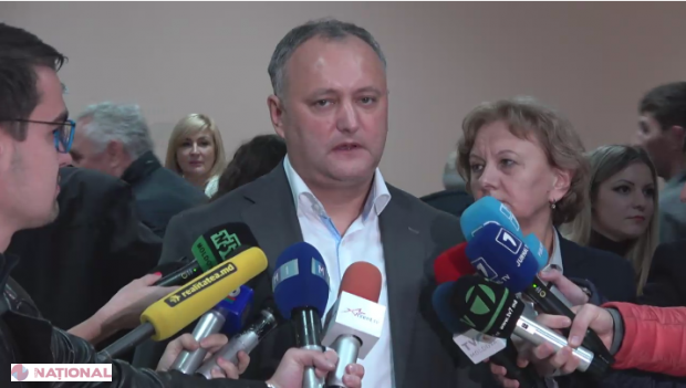 Partidul lui Igor Dodon are un INTERIMAR. Dodon pleacă