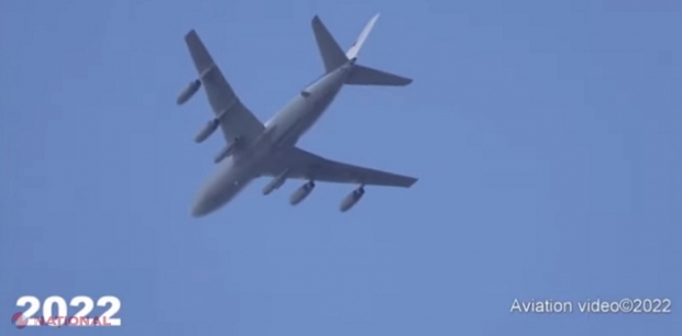 VIDEO // „Avionul apocalipsei”, de unde Putin poate declanșa un război nuclear, scos la parada de 9 mai