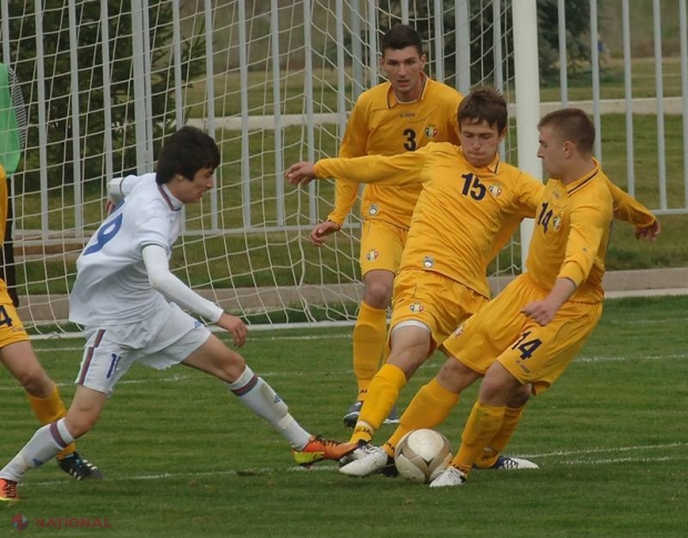 Naționala U 19 a pierdut primul meci din preliminariile EURO 2013/2014