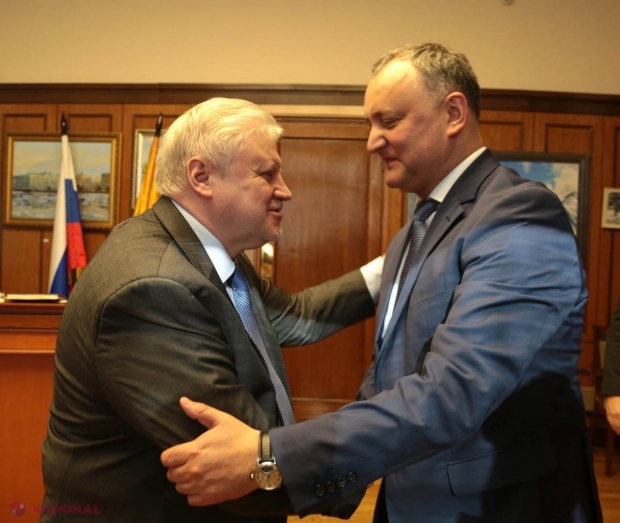 FOTO După odihna în Cipru, Dodon a tras o FUGĂ la Moscova