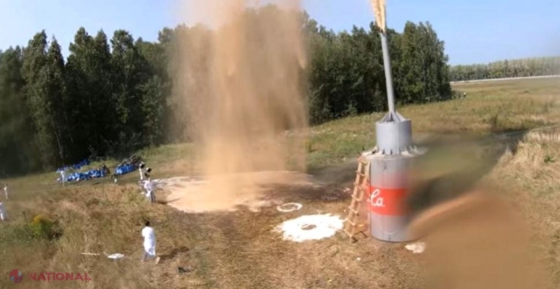 VIDEO // Un RUS a dus la extrem un EXPERIMENT cu Coca-Cola. Urmarea a fost de-a dreptul... EXPLOZIVĂ