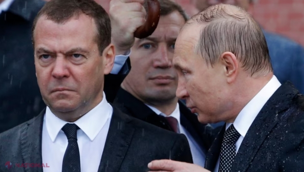 Medvedev, portavocea lui Putin, a ieșit din nou la rampă. „Rusia rămâne fără opțiuni și ar putea recurge la un război total cu NATO”