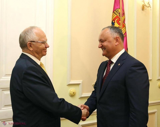 O nouă întâlnire Dodon-Muhametșin: Ambasadorul rus, interesat de sistemul electoral din R. Moldova, iar aniversarea socialiștilor ridicată la nivel de Președinție