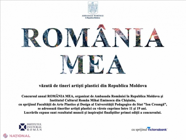 FOTO // Cum arată lucrarea premiată de Ambasada României în R. Moldova la concursul „România Mea”, la categoria 11 - 13 ani