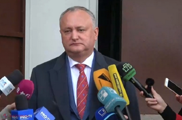 Socialiștii ar putea SUSȚINE moțiunea de cenzură împotriva Guvernului, depusă de democrați. Dodon: „Lucrurile se pot schimba săptămâna viitoare”