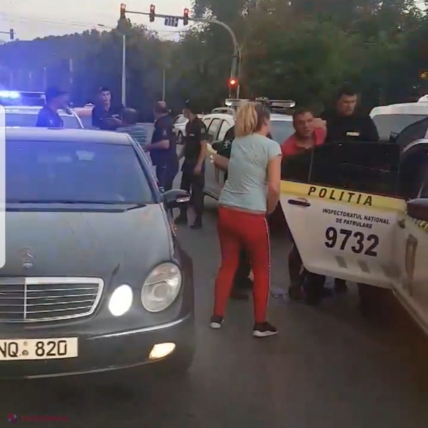 VIDEO // Urmărire ca în filme pe străzile capitalei, cu implicarea a ZECE echipaje ale POLIȚIEI. A fost prevenită o TRAGEDIE, după ce un șofer în stare de ebrietate a comis mai multe încălcări. Acesta a fost pus la pământ de polițiști