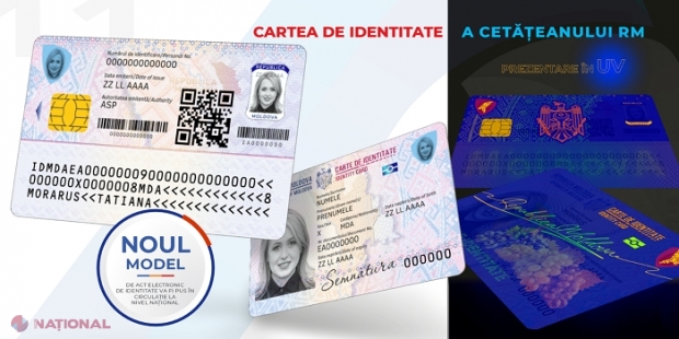 R. Moldova: Când vor fi puse în circulație cărțile electronice de identitate, care vor înlocui actualele buletine de identitate