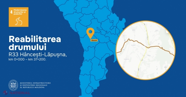 Drumul Hâncești – Lăpușna, care străbate CODRII din centrul republicii, intră în REPARAȚII. Lucrările vor costa aproape 39 de MILIOANE de euro și prevăd inclusiv construcția a trei poduri 