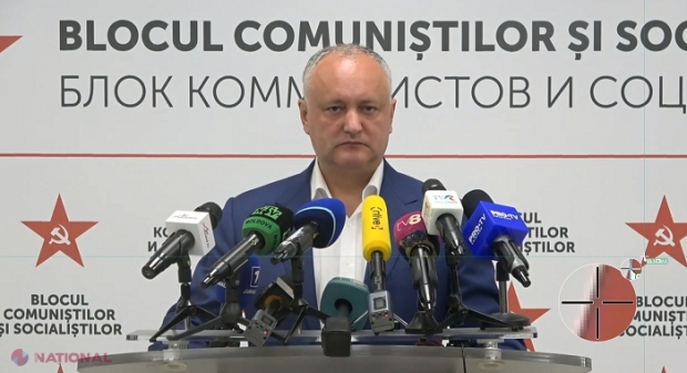 Igor Dodon amenință cu „PROTESTE în masă și destabilizarea situației”, dacă guvernarea PAS se va alătura sancțiunilor occidentale împotriva Rusiei: „Câteva luni, maximum jumătate de an, și acest lucru se va termina” 