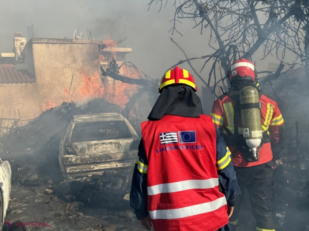 ACTUALIZARE // Femeie din R. Moldova, arsă de vie în incendiile care devastează Grecia: Va fi efectuat un test ADN, iar autoritățile caută rudele victimei