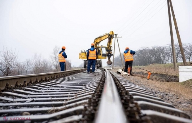 Peste 53 de milioane de euro de la UE și BEI pentru reabilitarea căii ferate de Vălcineț până la Căinari, cu o lungime de 446 km