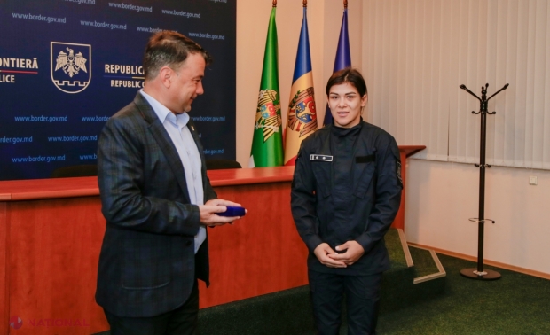 Campioana MONDIALĂ Anastasia Nichita, decorată cu distincția IGPF - Crucea „Pentru Merit” clasa II. Sportiva este ofițer al Serviciului Intervenții Speciale din cadrul Poliției de Frontieră