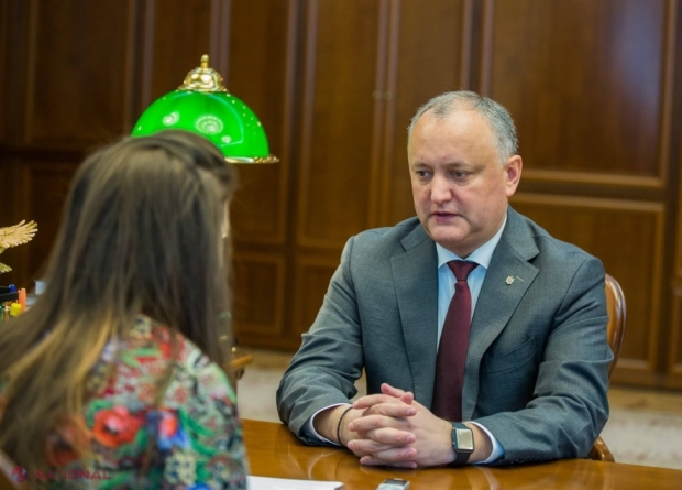 Dodon: „La această etapă, șansele pentru anticipate sau crearea unei majorități sunt: 60% – anticipate, 40% – găsirea unui compromis”