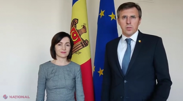 VIDEO // Întâlnire de GRADUL ZERO între Maia Sandu și Dorin Chirtoacă. Aceștia au ajuns la un numitor comun, deși s-au CONTESTAT reciproc până acum