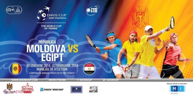 CUPA DAVIS // Dubarenco și-a VĂRSAT NERVII pe racheta de tenis, dar degeaba