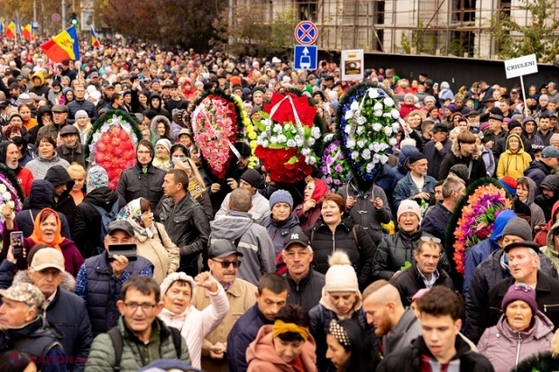 Poliția anunță că la protestul de duminică din Chișinău au participat 1 700 de persoane: 65 dintre ele, inclusiv patru minori, conduse la Poliție din cauza „comportamentului dubios” 