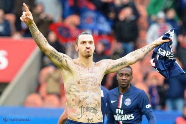 FOTO // Adevărul despre zecile de TATUAJE etalate de Ibrahimovic la ultimul meci! 