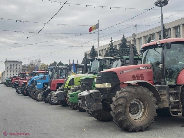 Fermierii vor relua vineri protestul din centrul Chișinăului