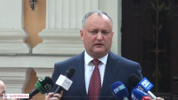 Dodon RECUNOAȘTE implicarea lui Rogozin în problema reluării livrărilor de energie electrică din Transnistria: „Important e că am obținut un preț mai jos”