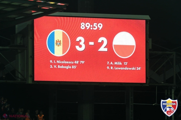 „Ce meci! Ce victorie! Băieții noștri ne-au oferit cel mai bun exemplu că se poate”: Reacțiile președintelui, premierului și spicherului după victoria istorică a echipei naționale de fotbal împotriva Poloniei