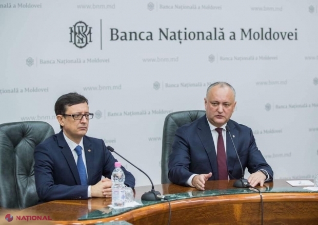 Guvernatorul BNM pune piciorul în prag şi DESFIINŢEAZĂ ideea lui Dodon de a umbla la rezerva valutară a R. Moldova: 