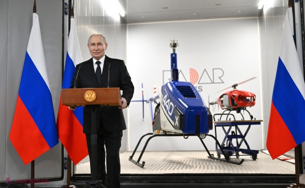 Putin salută dialogul Rusia-SUA și reafirmă deschiderea pentru includerea Ucrainei în negocierile de pace, în timpul unei vizite la o uzină de drone din Sankt Petersburg.