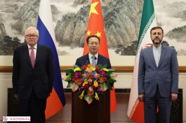 China, Rusia și Iran cer la Beijing eliminarea sancțiunilor asupra Iranului în dosarul nuclear