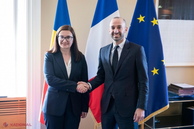 Cristina Gherasimov, întâlnire importantă la Paris cu ministrul francez pentru Europa: Recunoștință pentru sprijinul Franței în drumul R. Moldova către UE