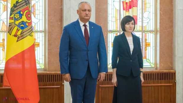 Dodon speră că Maia Sandu își va da DEMISIA din funcția de președinte al R. Moldova? „Sper că după patru ani, dacă nu va scrie mai devreme cererea de plecare din funcție…”. Președintele în exercițiu NU a fost invitat la ceremonia de inaugurare 