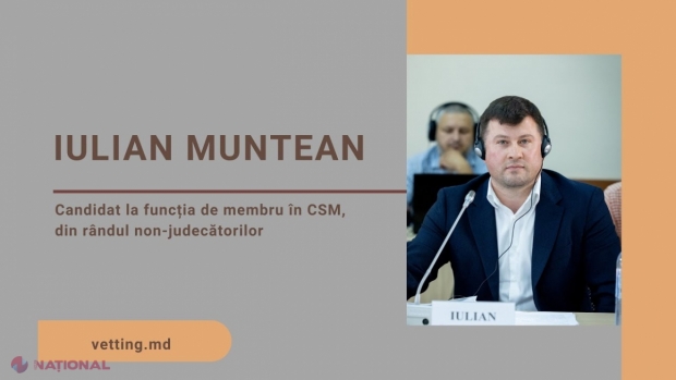 UPDATE // Un proaspăt membru al CSM a reușit să treacă fără probleme evaluarea temutei comisii „pre-vetting”, chiar dacă are calitatea de învinuit într-un dosar răsunător de CORUPȚIE. Ce spune Muntean 