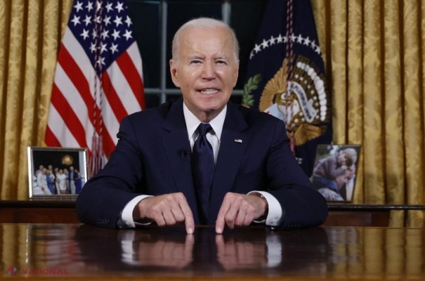 VIDEO // Biden, către americani: Hamas și Putin „au un lucru în comun: Vor să anihileze o democrație”