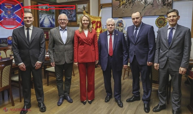 FOTO // TRĂDARE de PATRIE? Liderul PSRM, Vlad Batrîncea, întrevederi la Moscova cu susținătorii SEPARATISMULUI, sub steagul „novorusiei”