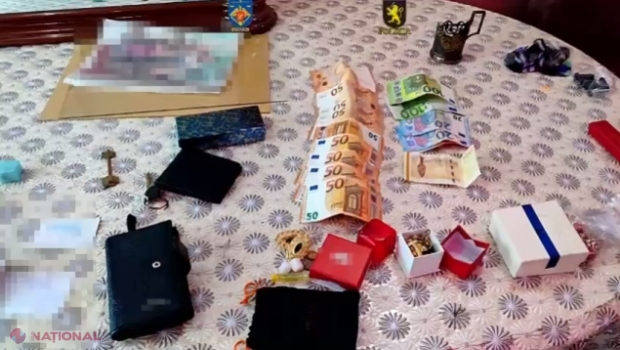 VIDEO // Doi inși din Nisporeni au estorcat de la o familie 10 000 de euro pentru pretinse JIGNIRI, dar nu le-a fost suficient. Suspecții au mai cerut 10 000 de euro și s-au pomenit cu mascații de la „Fulger” în casă