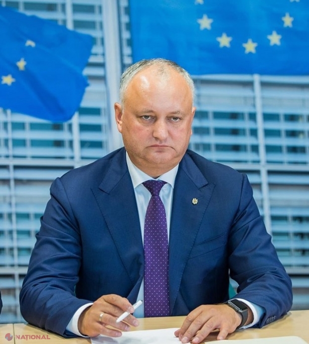 Dodon vorbește la Bruxelles despre un „parteneriat trilateral neformal” între UE, Federația Rusă și SUA în privința R. Moldova și se pronunță pentru implementarea „eficientă” a Acordului de asociere cu UE