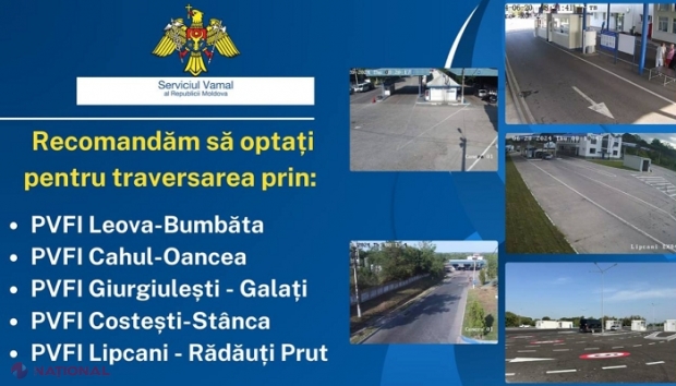 IMPORTANT // Evitați punctul de trecere a frontierei Leușeni - Albița: Activitatea de control, întreruptă din cauza unor probleme tehnice