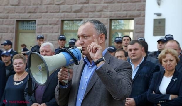 Dodon AMENINȚĂ la fiecare pas: „Dacă ei nu vor fi de acord, atunci totul se va termina foarte repede – la anul. Noi vom RIDICA poporul”